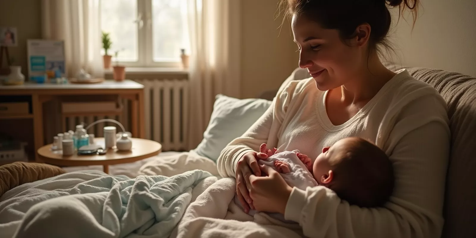 Seguros de salud y atención de enfermería para bebés