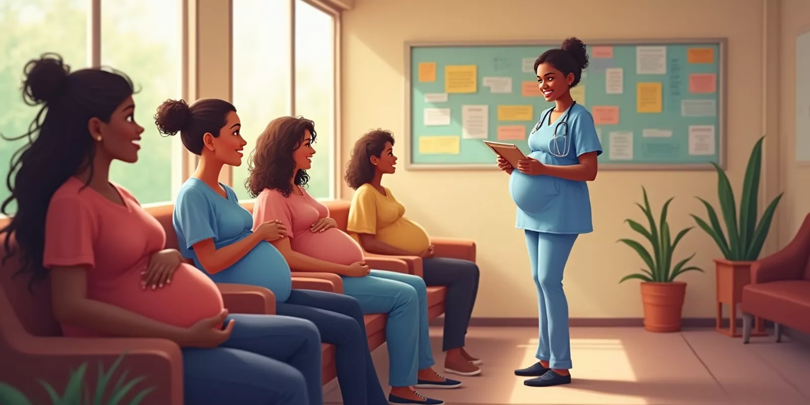 Atención Prenatal para Mujeres Embarazadas Sin Seguro